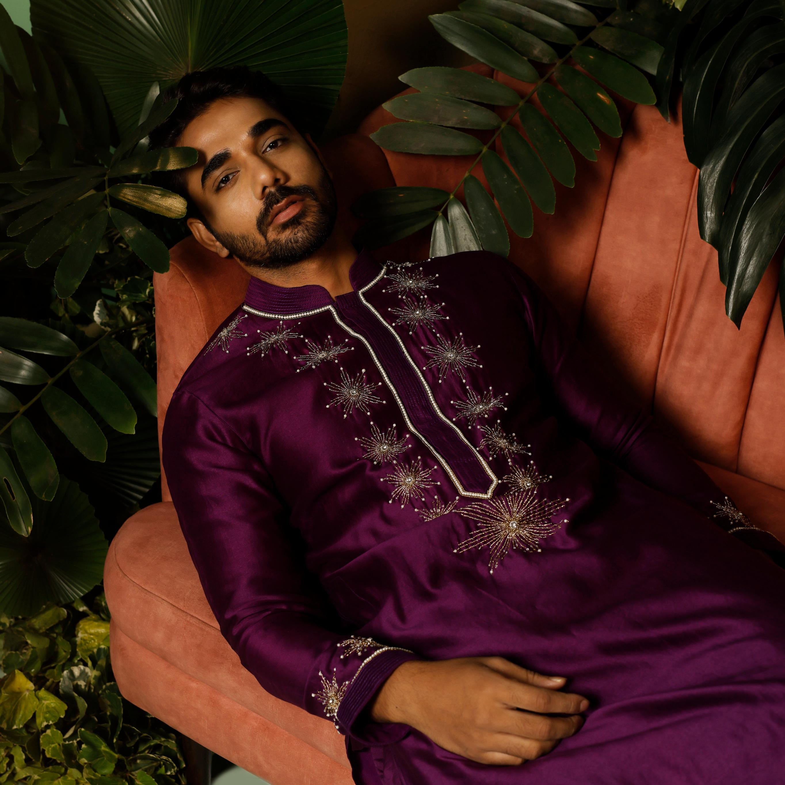 Qaasim Kurta Set