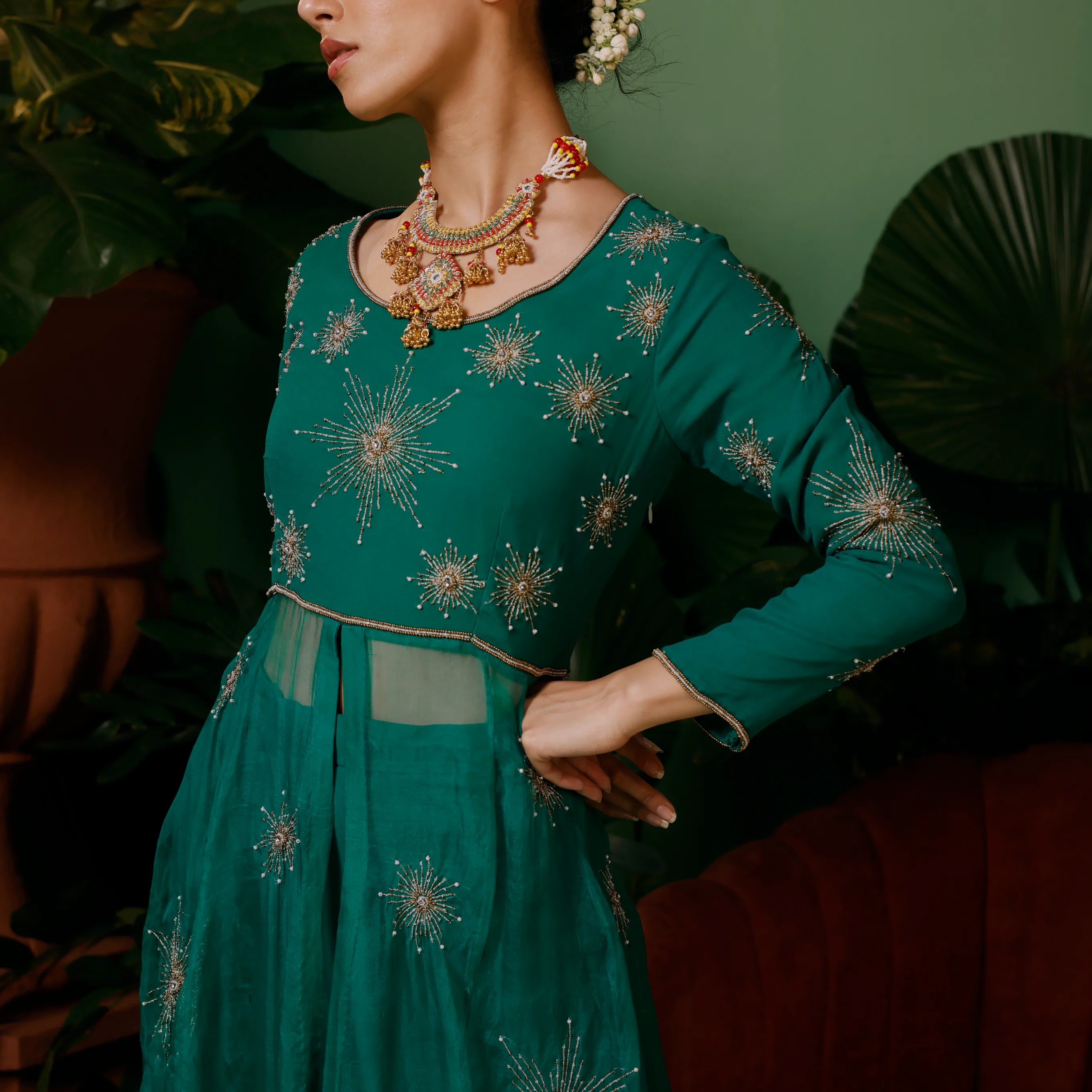 Afifa Anarkali Set