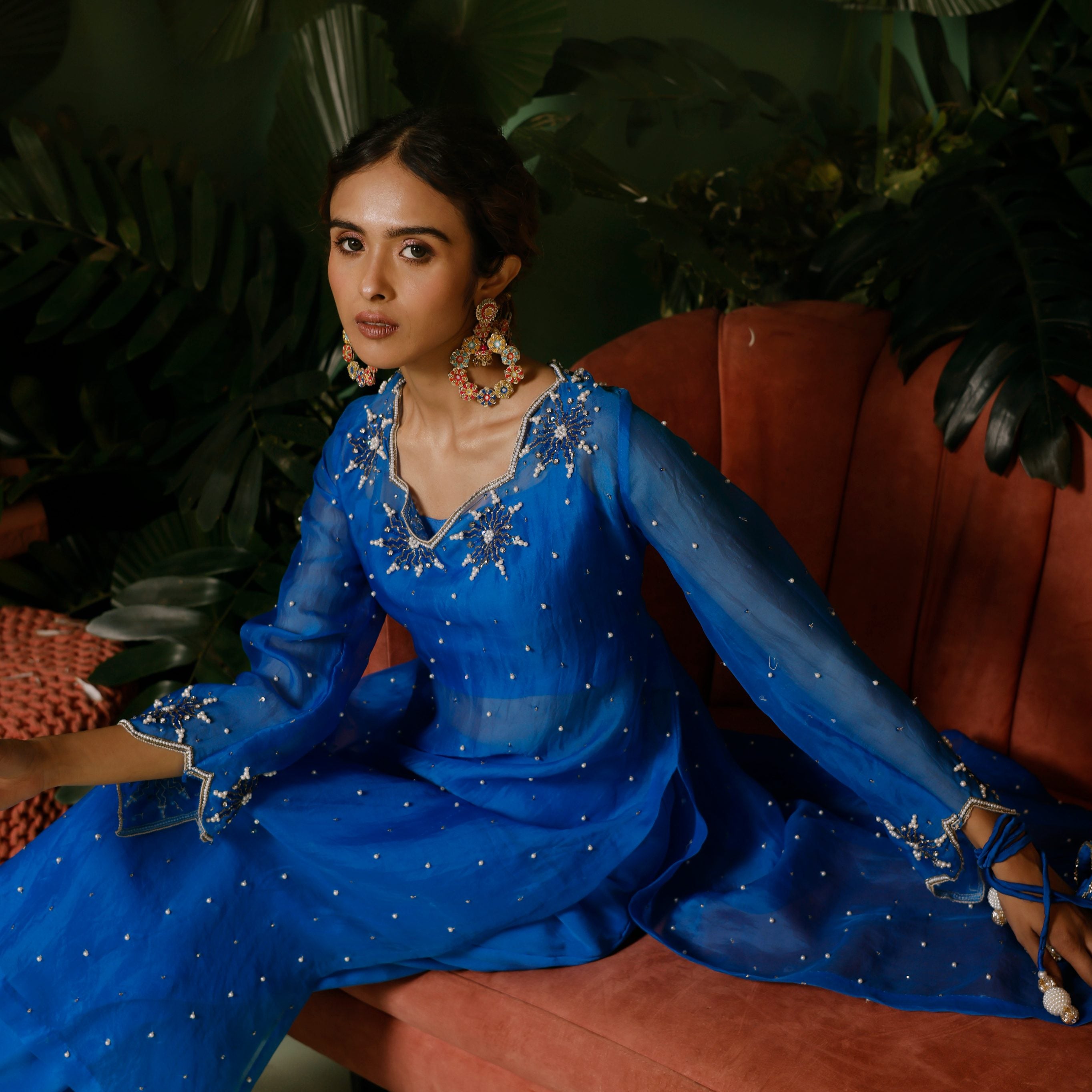 Aabroo Long Kurta Set