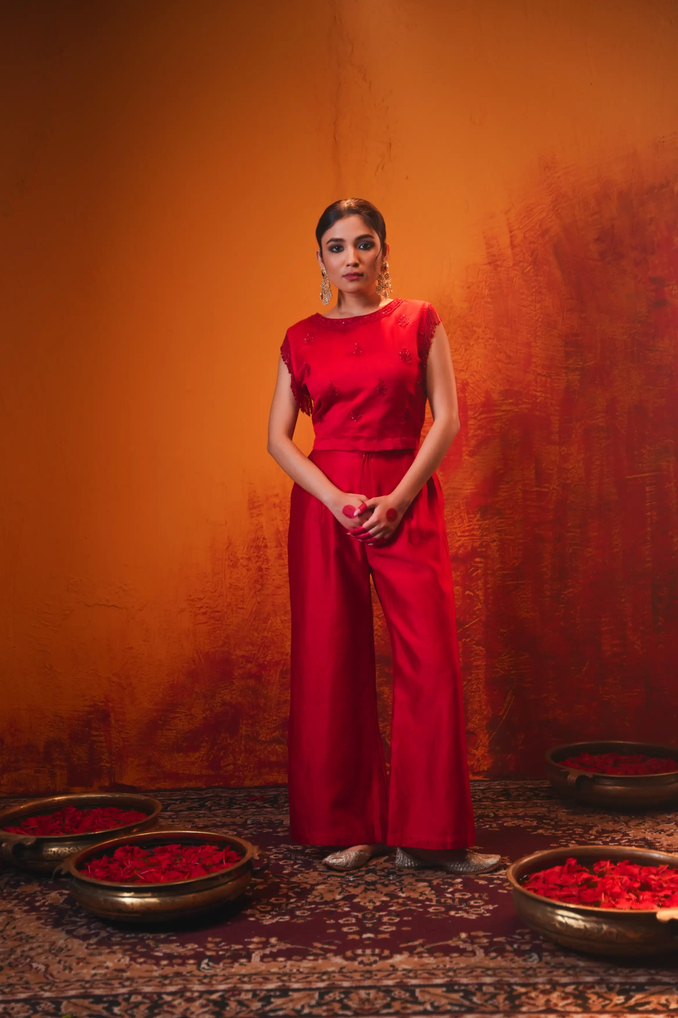 Renee Crop Top With Pant