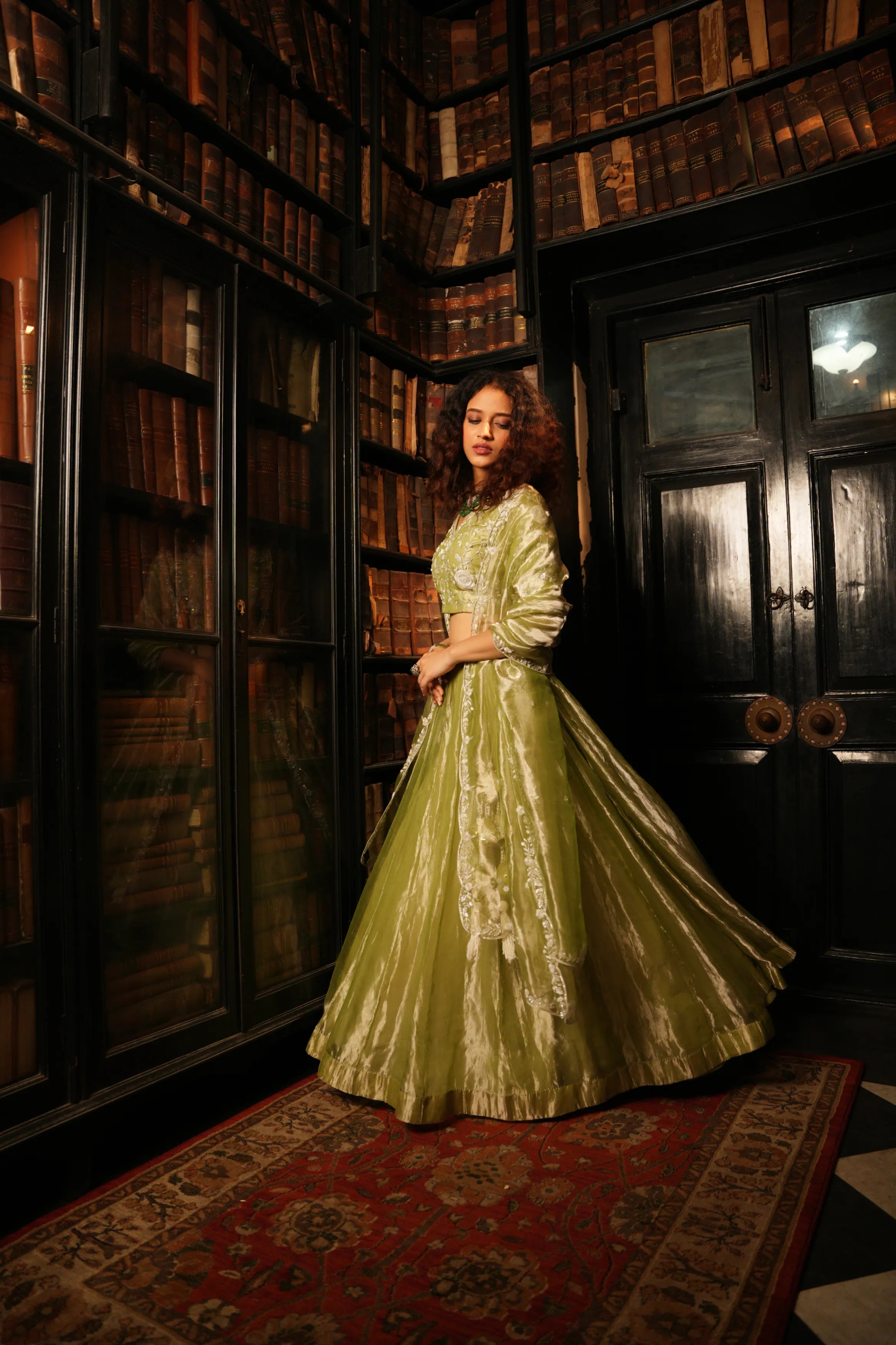 Sabz Lehenga