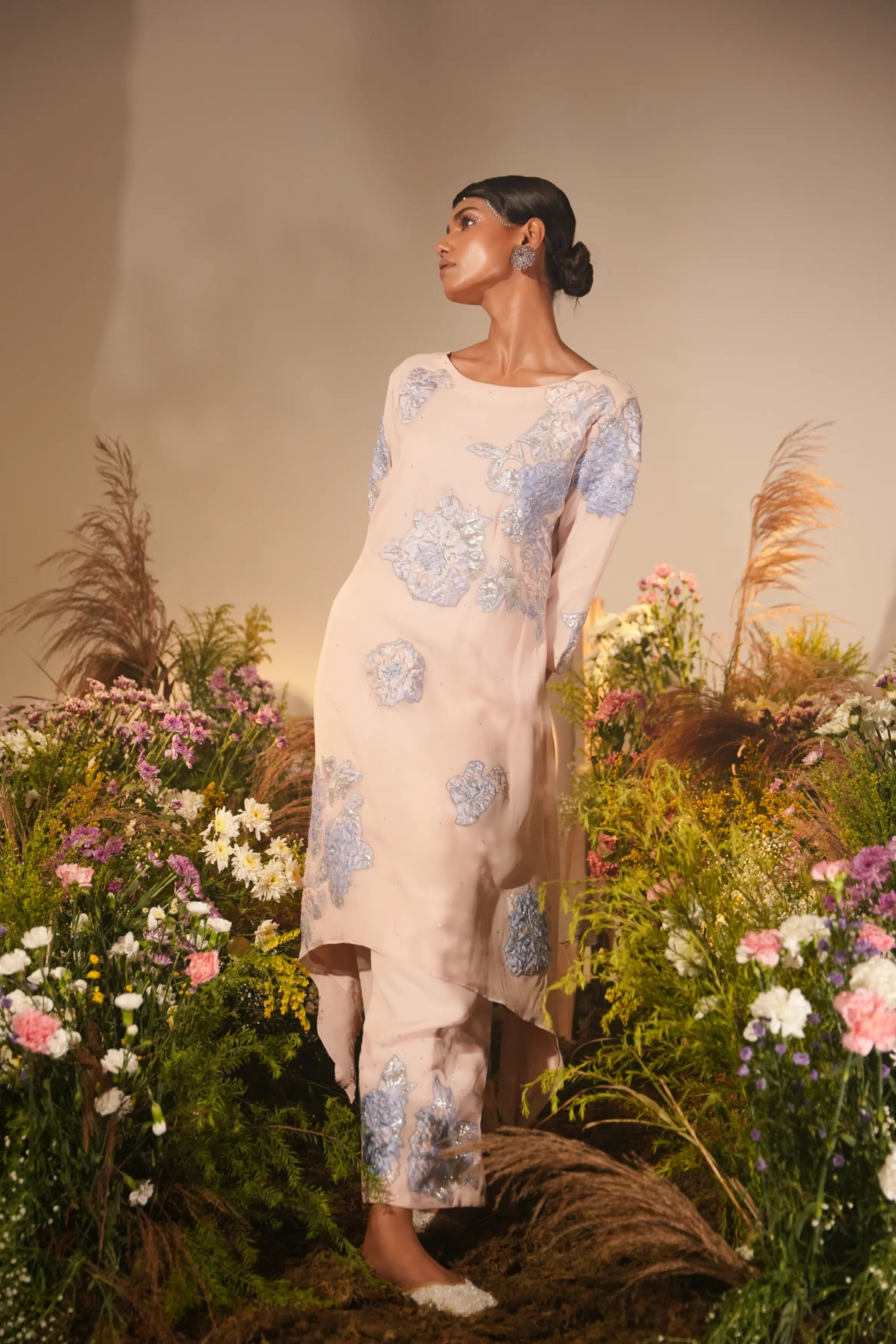 Lilac Applique Coord Set