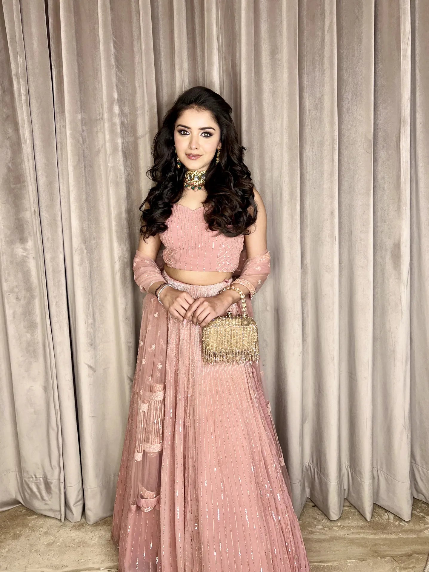 Shivani Girdhar Styled in Zahira Lehenga Set