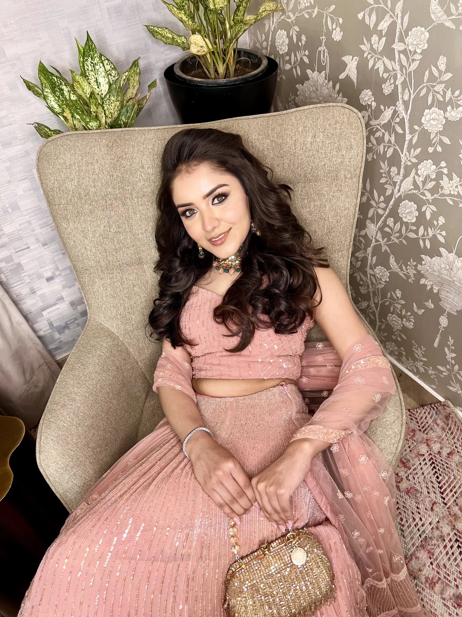 Shivani Girdhar Styled in Zahira Lehenga Set