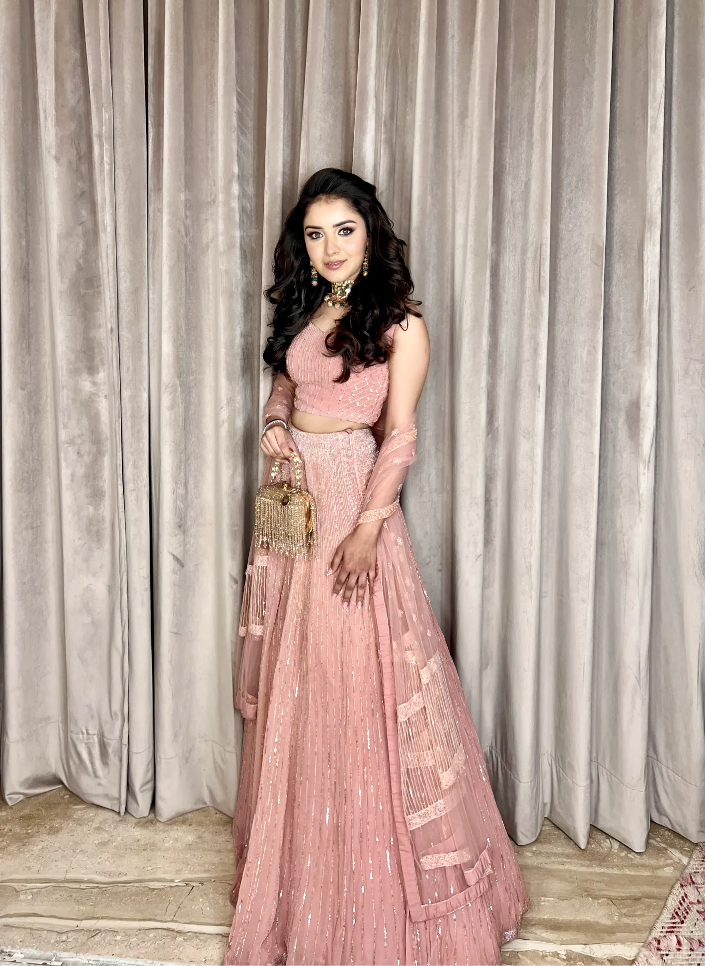 Shivani Girdhar Styled in Zahira Lehenga Set
