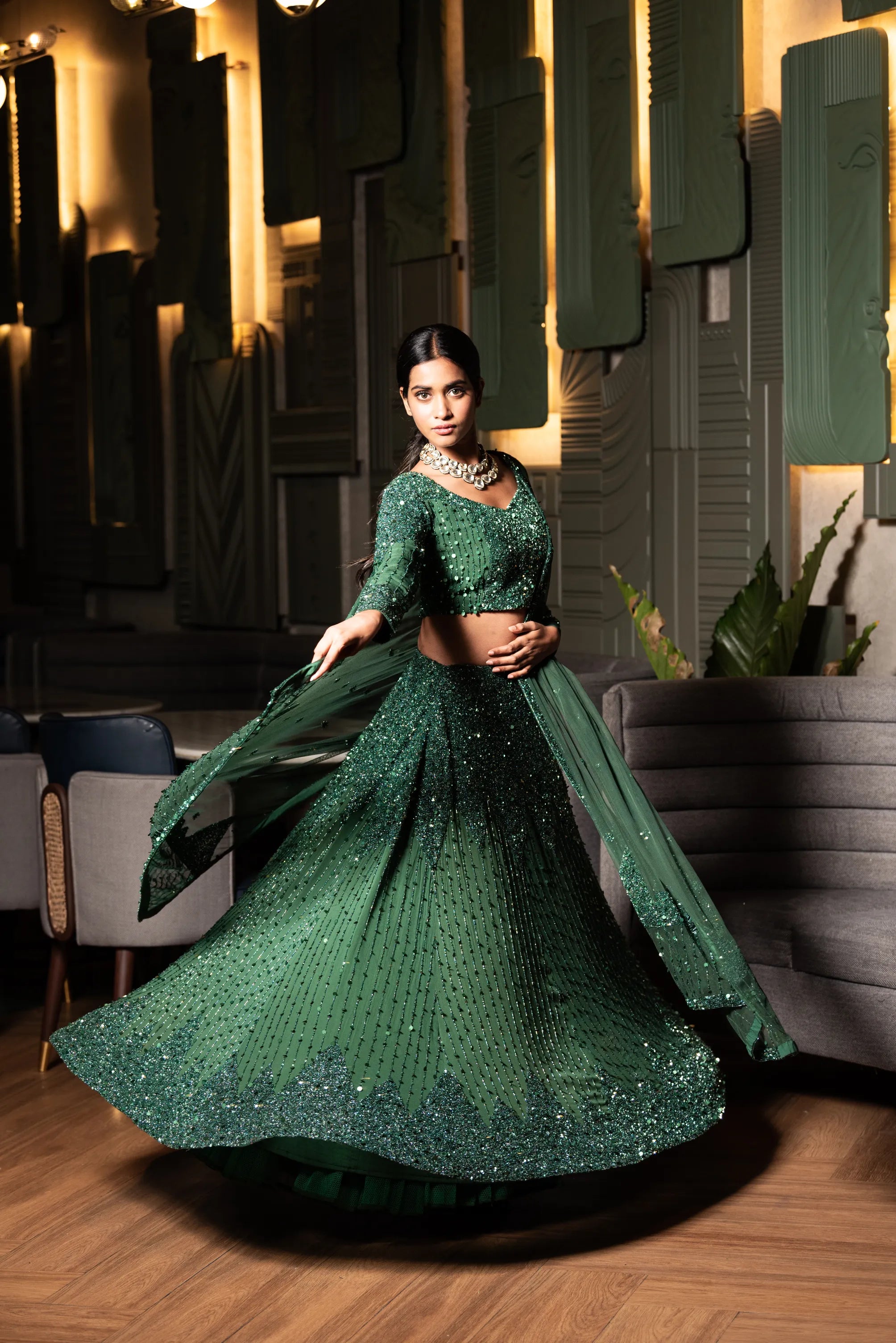 Nazmin Lehenga Set
