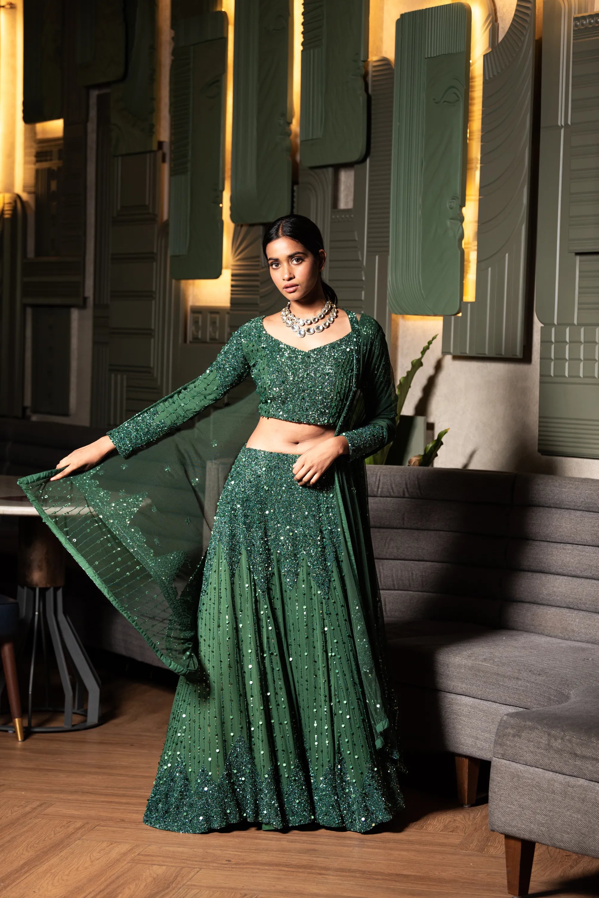 Nazmin Lehenga Set