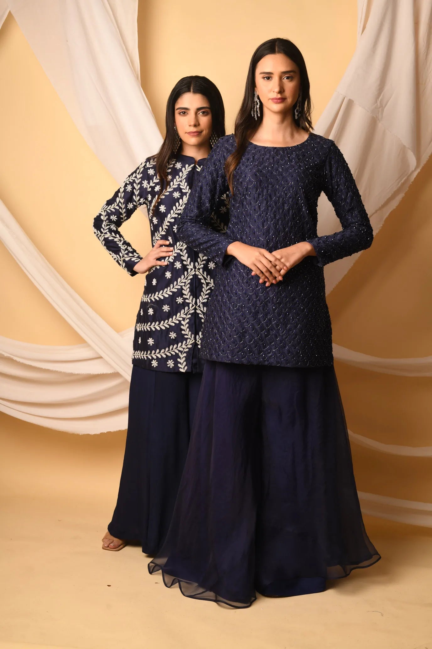 Azure Palazzo Set