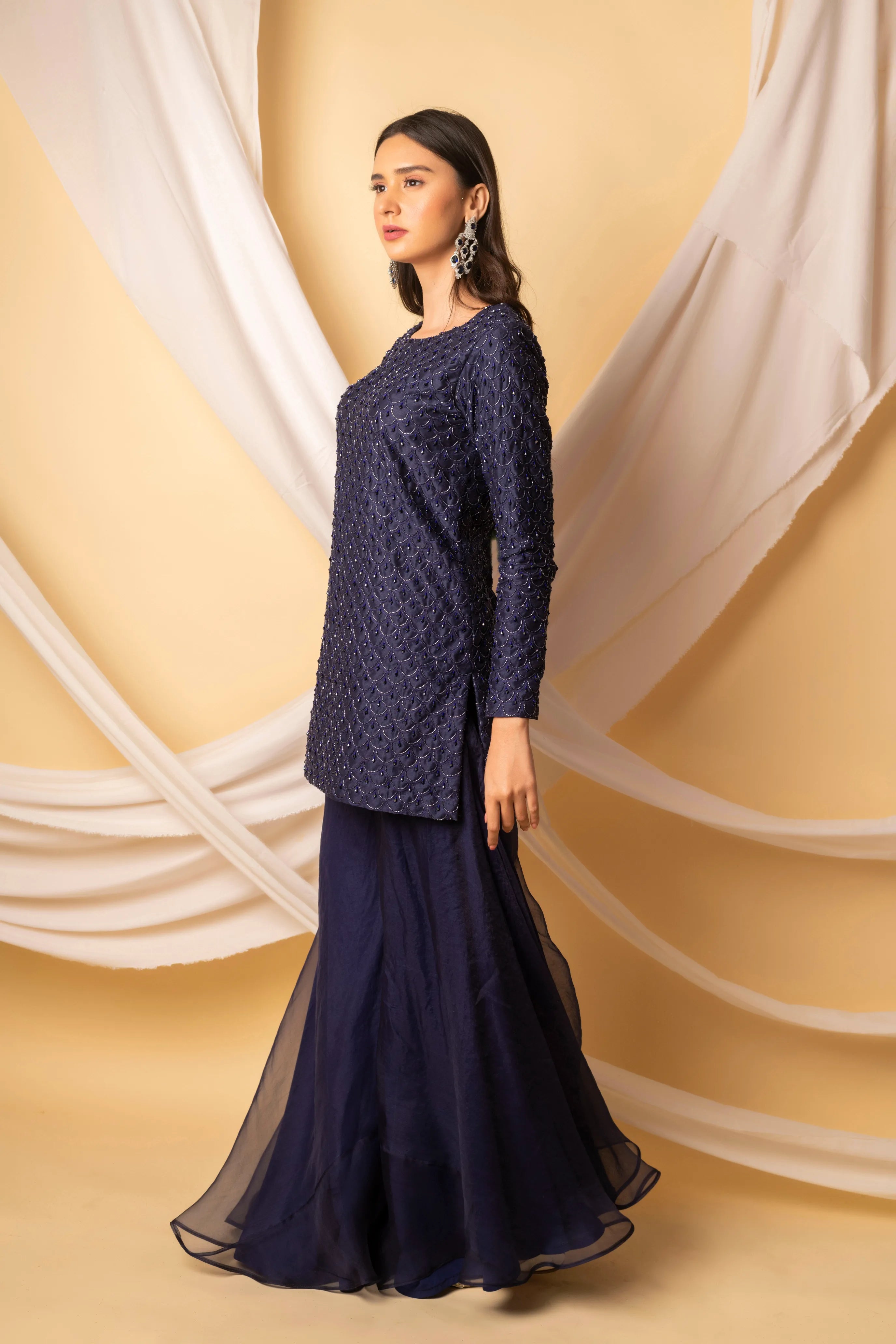 Azure Palazzo Set