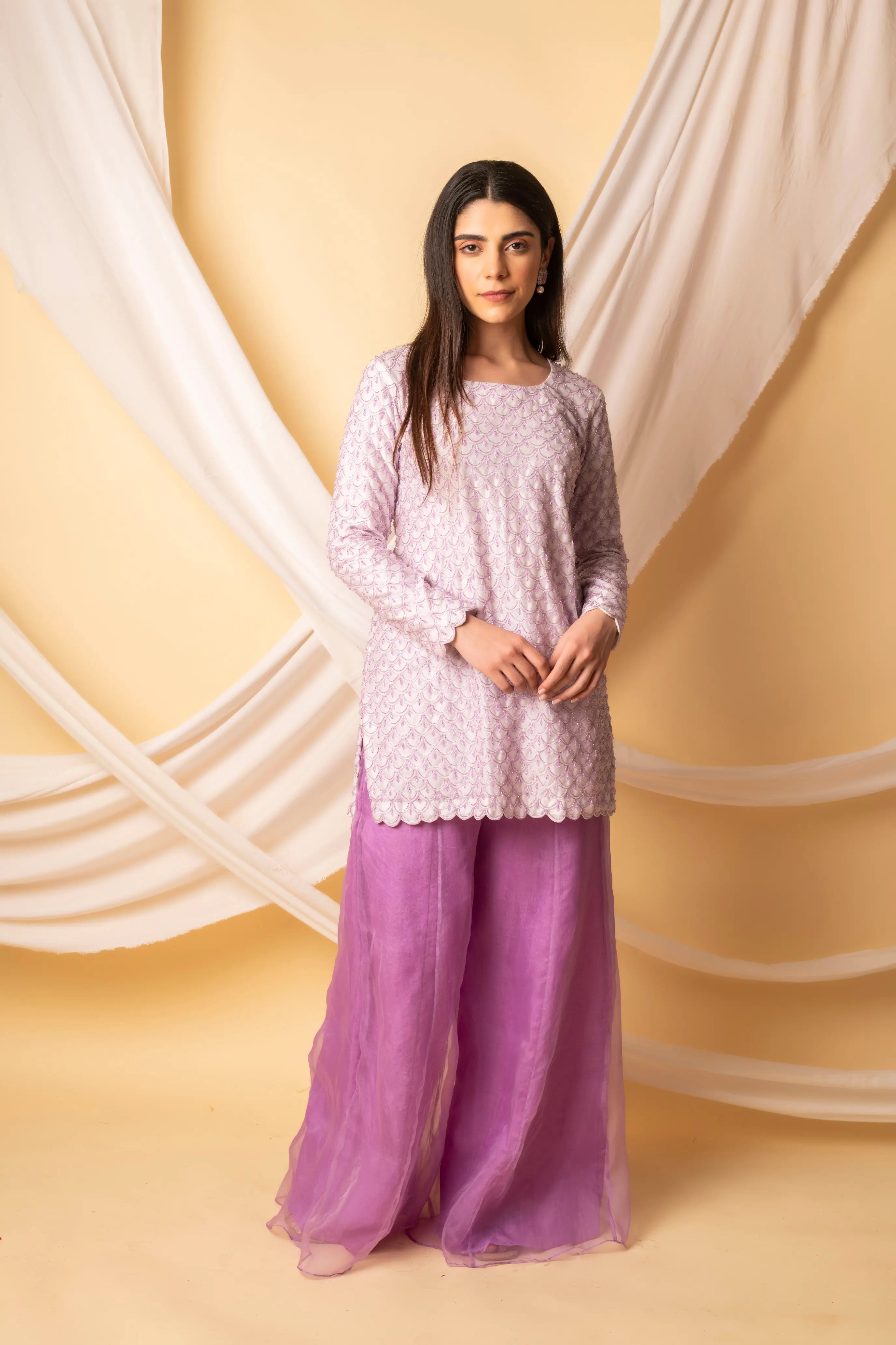 Shahnoor Short Kurta Set
