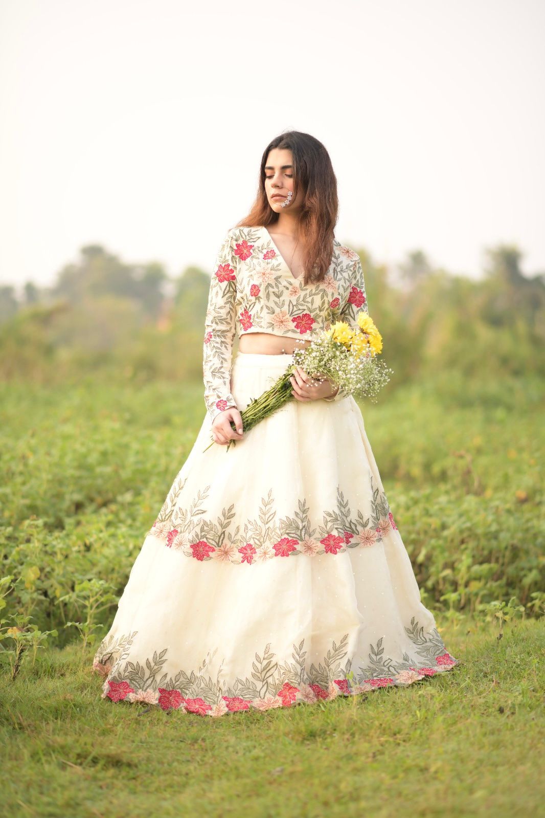Pink Ameyra Lehenga Set
